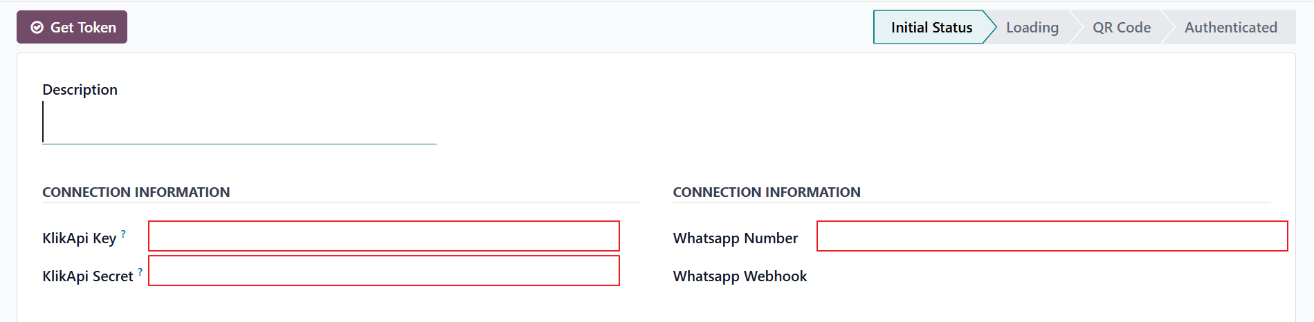 WhatsApp Server Menu