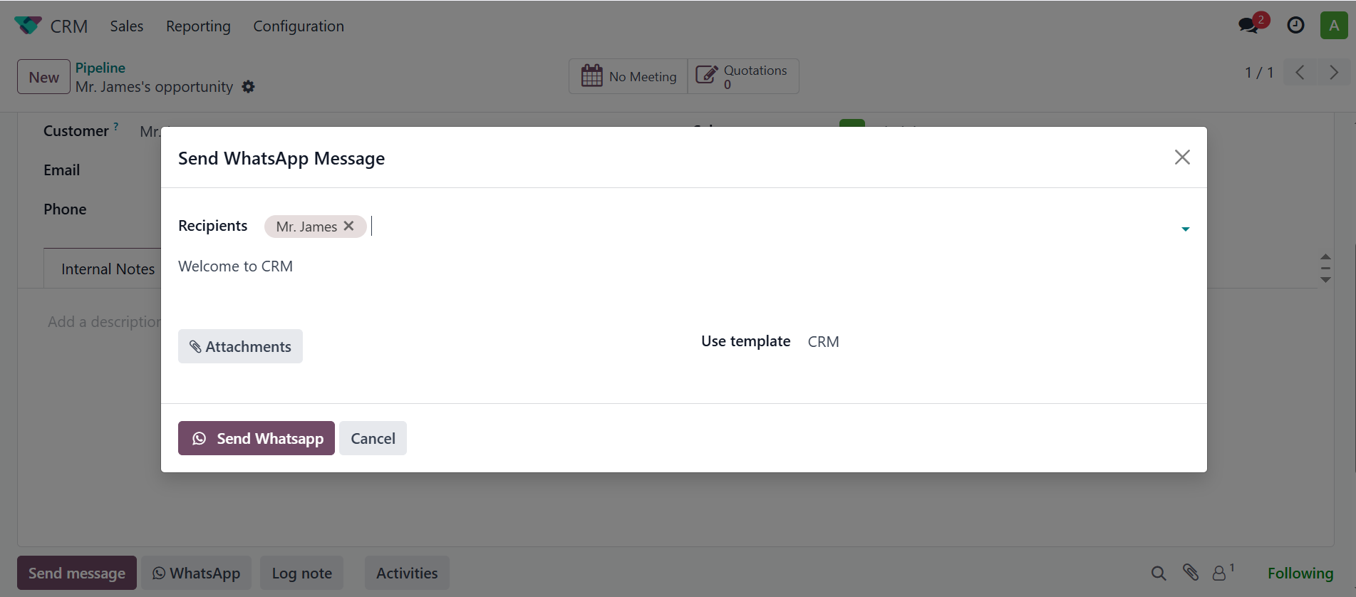 Message Preview